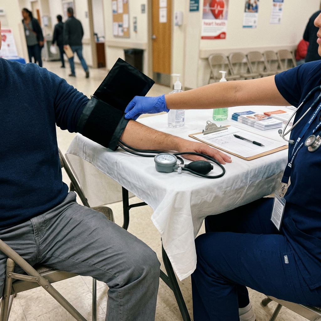 blood pressure screening